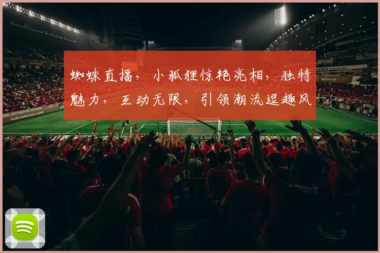 蜘蛛直播，小狐狸惊艳亮相，独特魅力，互动无限，引领潮流逗趣风潮，不容错过